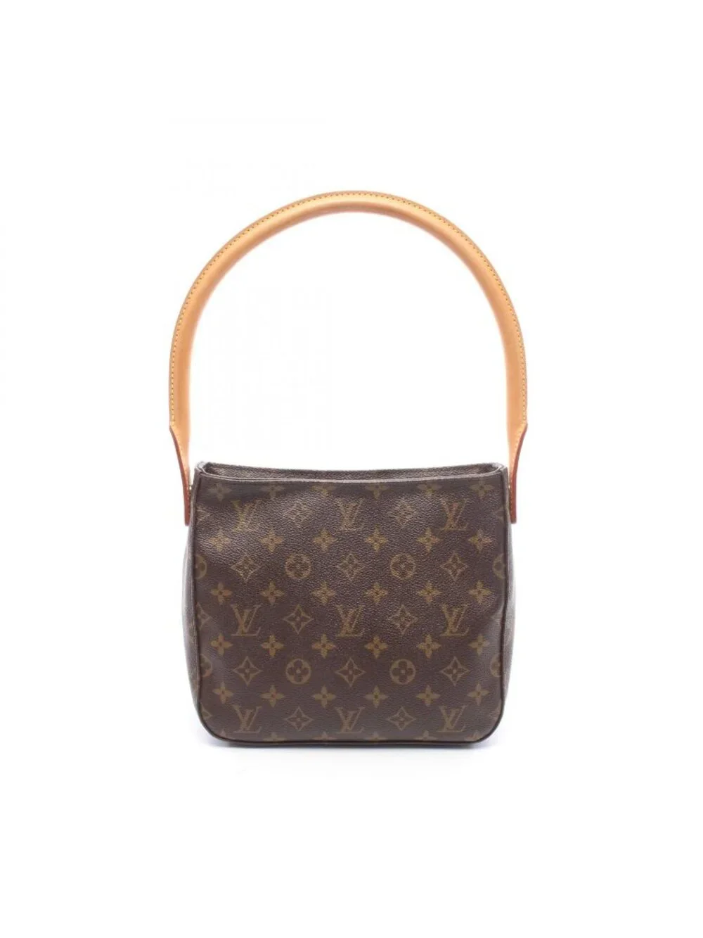 Louis Vuitton Shoulder Bag Looping MM Monogram Canvas Leather